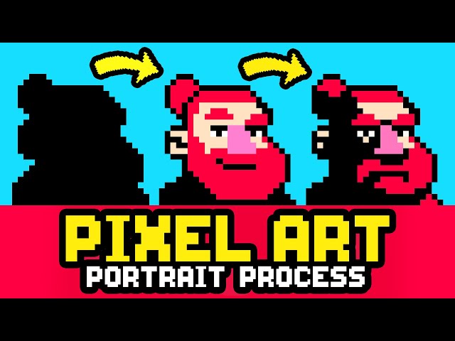 Pixel art portrait of Collection