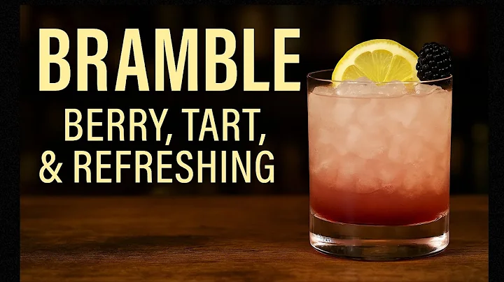 How to Make  the Bramble: Gin, Lemon & Blackberry Perfection!