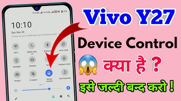 how to disable device control in vivo y27, vivo y27 device control off kaise kare