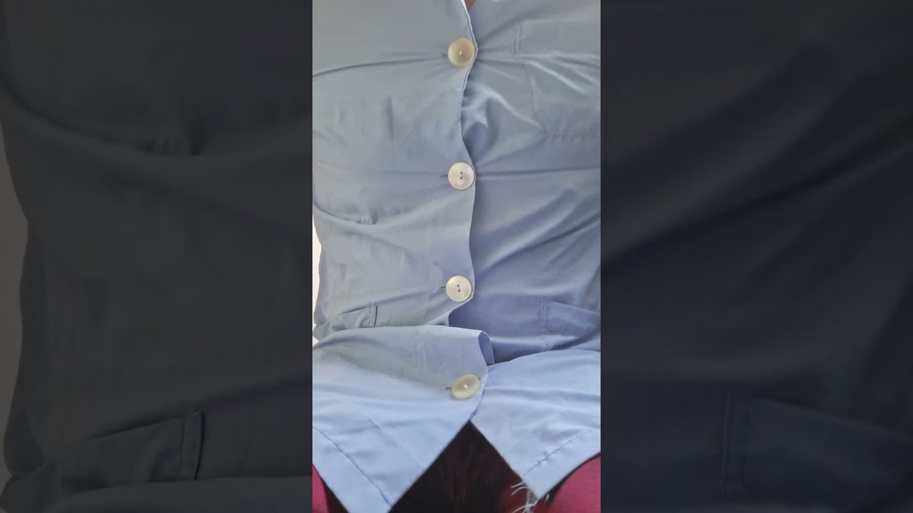 vieille blouse nylon bleu ciel nylfrance  destruction ?