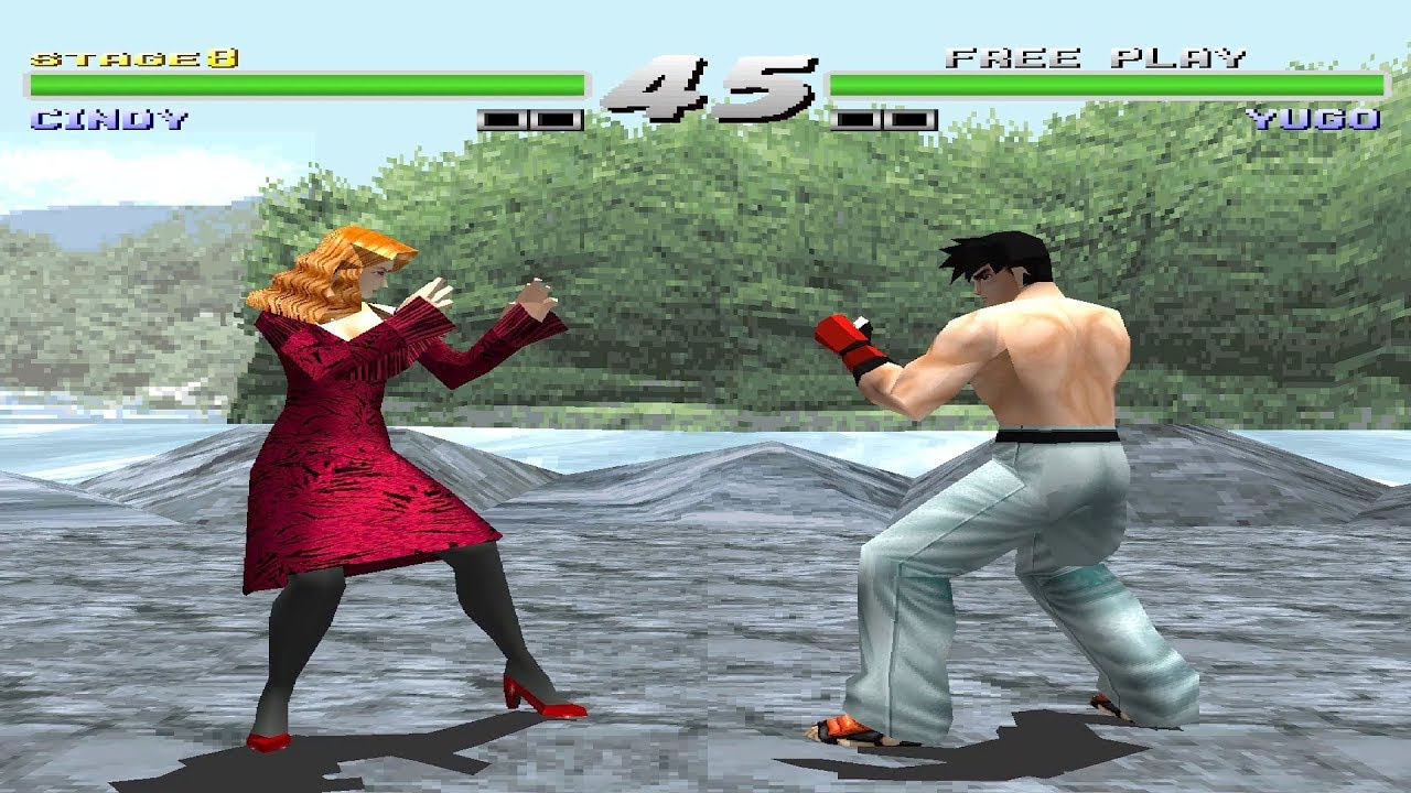 Kensei: Sacred Fist [PS1] - play as Cindy