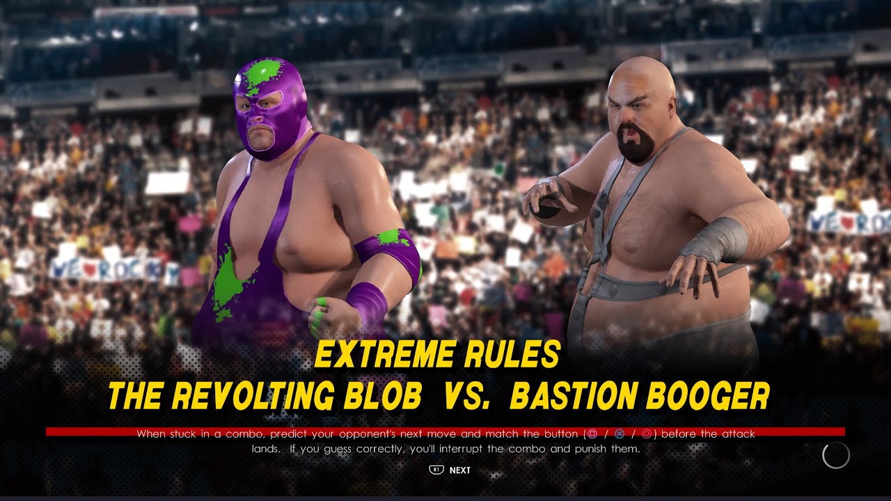 The Revolting Blob VS Bastion Booger Hardcore Match YouTube
