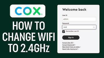 How To Change Cox Wifi To 2.4 GHz (2025) STEP BY STEP