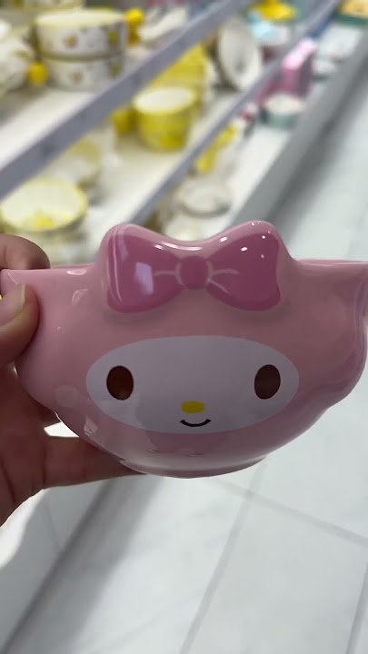 Sanrio Soup Bowl #hellokitty #kuromi #mymelody #cinnamoroll #shorts #shortvideo #trending #viral #yt