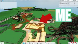 This amusement park took 2 YEARS to make on ROBLOX! (Roblox theme park tycoon)