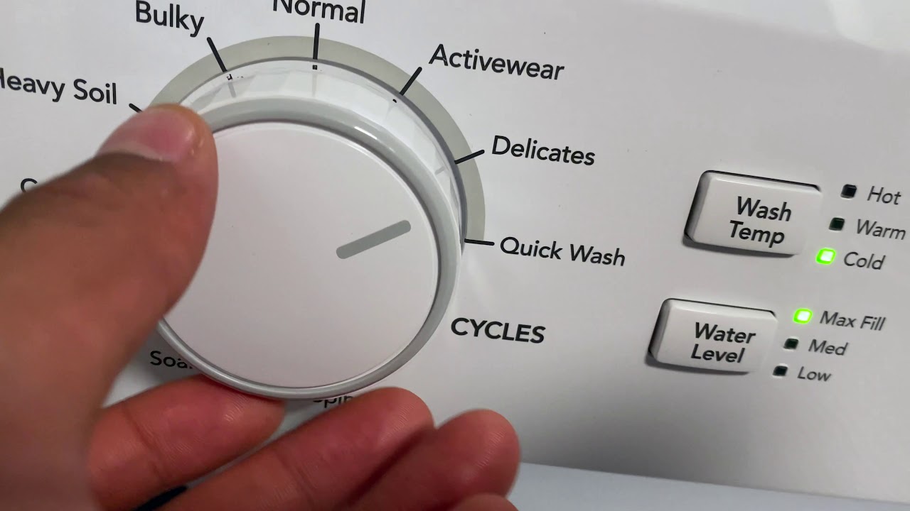 Frigidaire Washer/Dryer Combo - How To Operate - YouTube