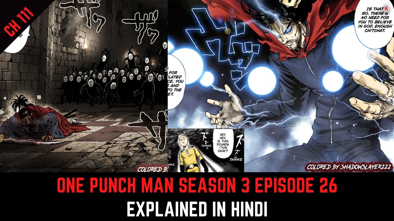 One Punch Man Episode 26 in Hindi, Hideout