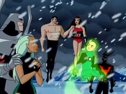 Batman Beyond and Superman save The Justice League Unlimited - YouTube