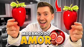 LIPAO NA COZINHA - Fiz o MORANGO DO AMOR! (Deu certo) screenshot 5