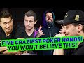 Five Craziest #Poker Hands of 2021!