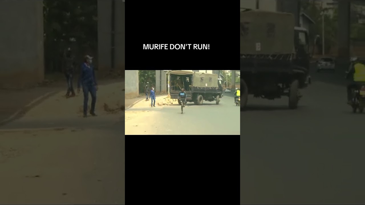 Kenya protestors escaped from police 