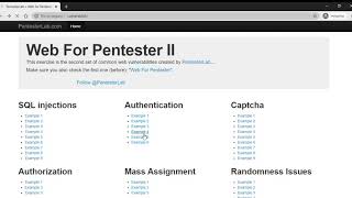 PentesterLab Parte 3 Authentication