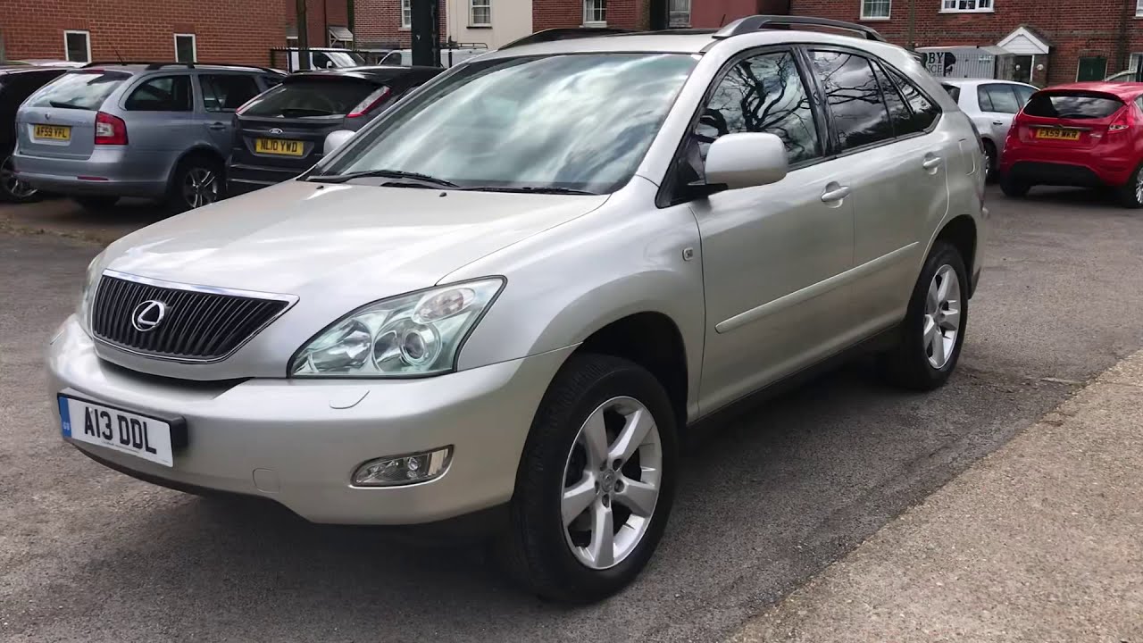 2004 Lexus RX 300 3.0 SE 5dr Petrol Automatic silver YouTube