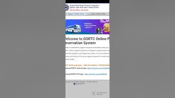 how to create Refund Request in GSRTC Application