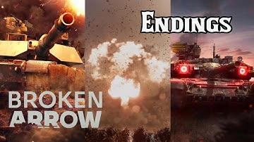 Broken Arrow Campaign FINALE - Good, Bad, Russian ENDINGS