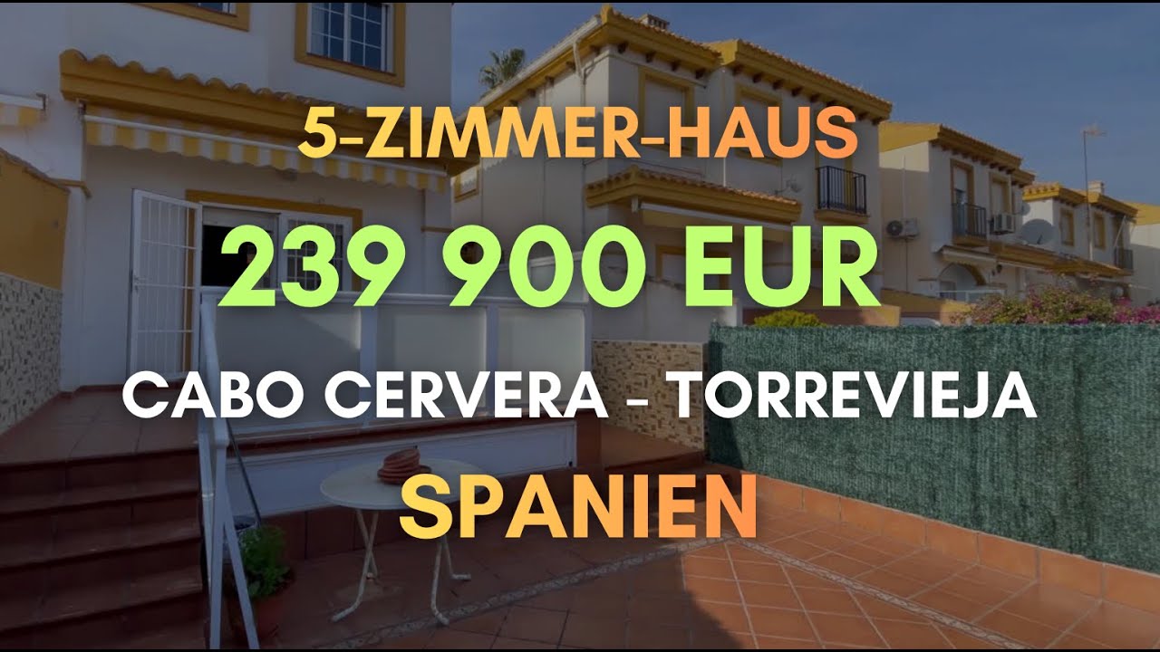 Haus zu verkaufen Cabo Cervera, Torrevieja, Spanien - € 239 900