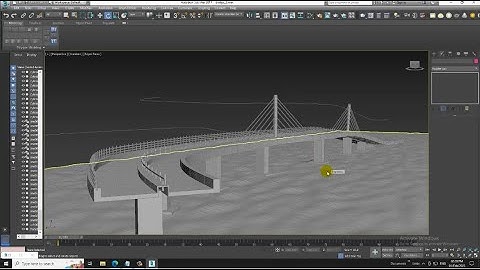 3DsMax Tutorials, Learn 3D Modeling a Bridge using Loft from Scratch in 3dsmax ( Part 2)