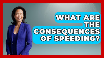 What Are The Consequences Of Speeding? - Civil Engineering Explained