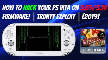 How To Mod Your PS Vita On 3.69/3.70 Firmware! │Trinity Exploit │[2019]