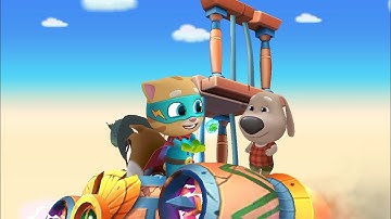 Talking Tom Hero dash Walkthrough | Talking Tom New update 2025 | My talking Tom Squad game #tom