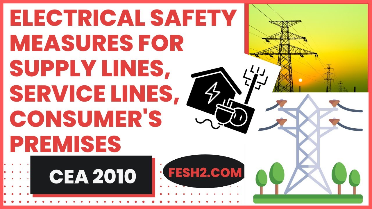 Electrical Safety L10 CEA Regulations 2010 Reg 12,13,18 IS Code
