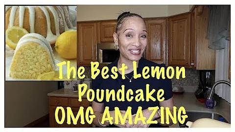 ALL AMERICAN BEST LEMON POUND CAKE  HOW TO MAKE A ...
