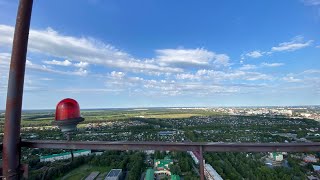 Руфинг вышки 127 метров Омск (Первое лицо)