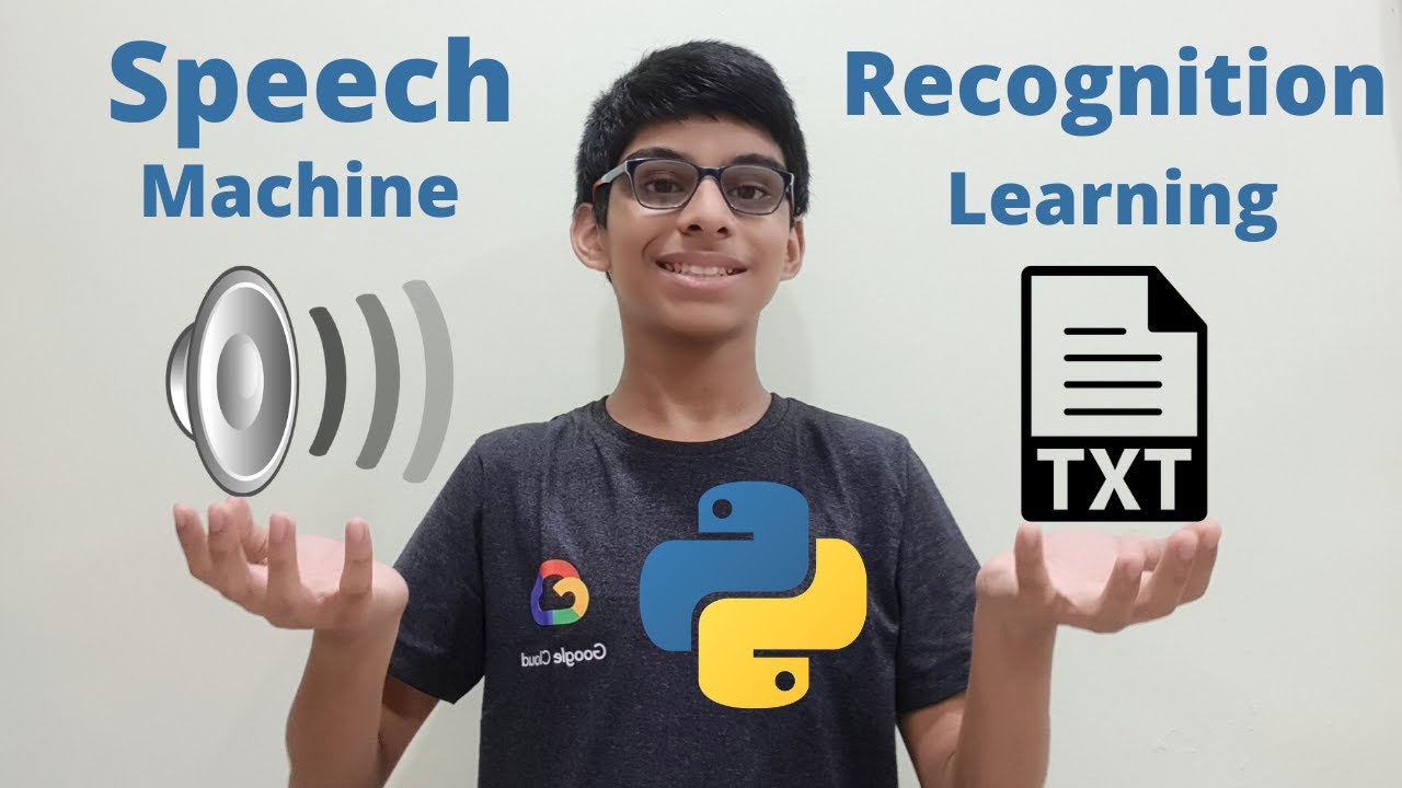 machine learning speech recognition python