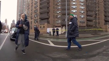 DOA Jumper Down 79th Street Manhattan -- Behind the Scenes 360 VIDEO