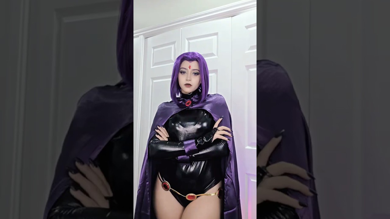 Raven Cosplay Review #anime #game #fpy #teentitans #raven #costume #cosplay #girl