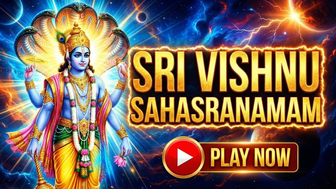विष्णु सहस्रनाम | Vishnu Sahasranamam | Shreeman Narayan Narayan Hari Hari | पंचदेव स्तुति भजन