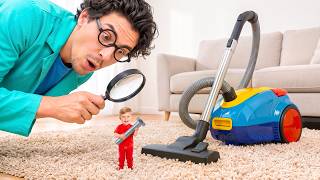 kid becomes tiny magic shrinking machine
