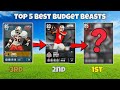 Top 5 Best Budget Beast in CFB 25 Part 1