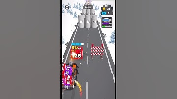 Car Rush 2048 Gameplay Level 24 (Android & ios) #gameplay #ios #android #level #shorts #reels #car