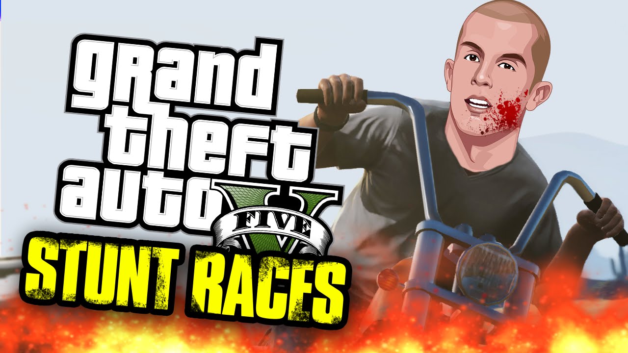 GTA 5: Cunning Stunts - EPIC STUNT RACE FAILS & DANGER ZONE?!!