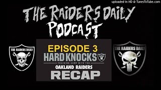 Raiders hard knocks episode 3 recap