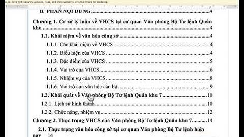 Nhận xét bố cục bài Báo cáo thực tập bất ổn