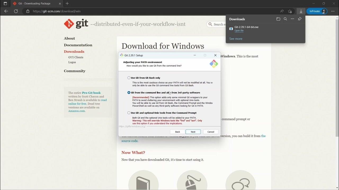 How to Install Git for Windows YouTube