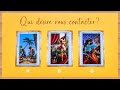 🌹Qui désire vous contacter? Et pourquoi?🌹 - Tirage à 3 choix 🌟☎️🕯️