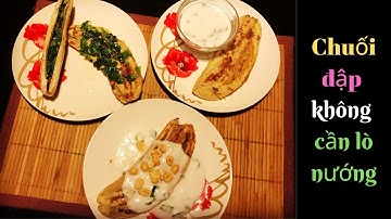 Chuối đập nước cốt dừa Bến Tre. Món ăn dân dã nhưng ngon khó tả :)| Banana with coconut milk.