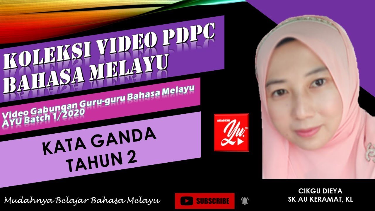 KATA GANDA TAHUN 2 - YouTube