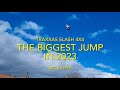 Traxxas Slash 4x4 the biggest jump in 2023 and BASHING eat this