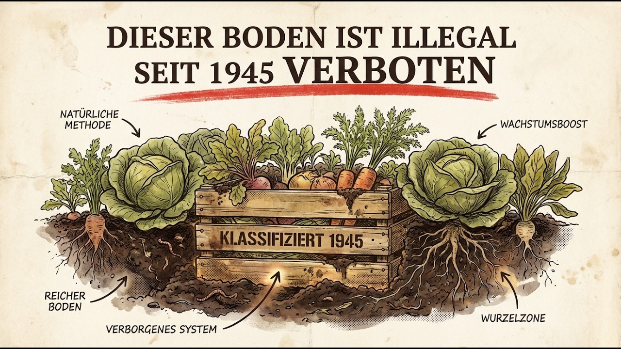 6 Boden-Tricks aus dem Zweiten Weltkrieg, die armen Boden in fruchtbare Erde verwandeln