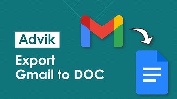 How to Convert Gmail to Word Document (.doc) Files?