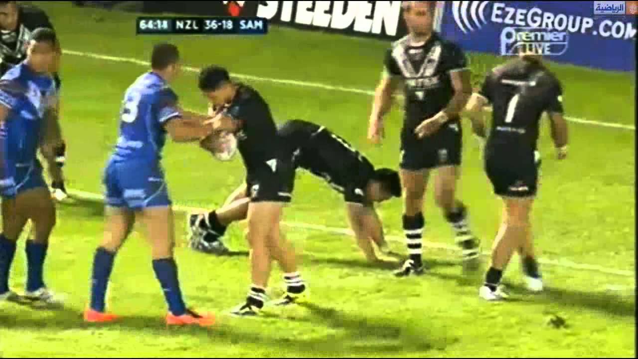 2nd half New Zealand vs Samoa Rugby League World Cup