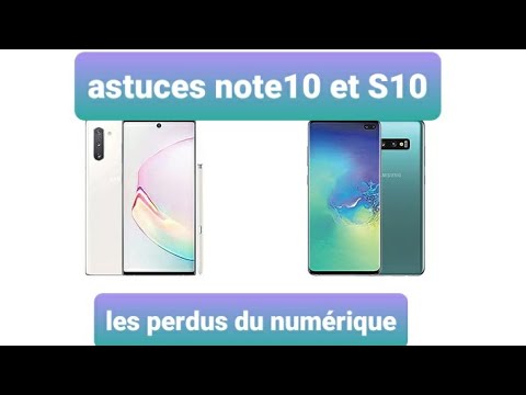 Note 10 + et note 10 partager sa connexion 4G 3G