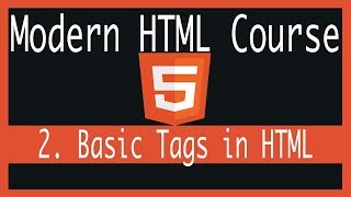 2.  Basic Tags in HTML
