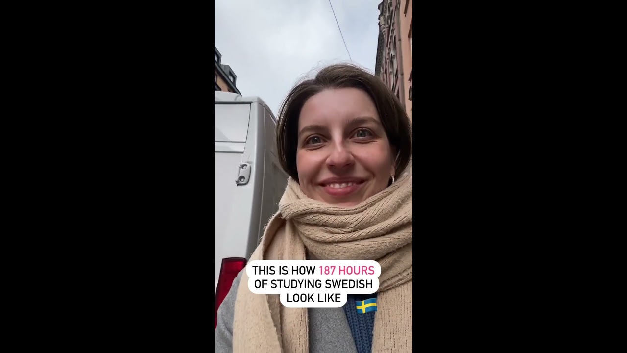 Learning Swedish 12 Hours Per Week For 4 Months In A Row