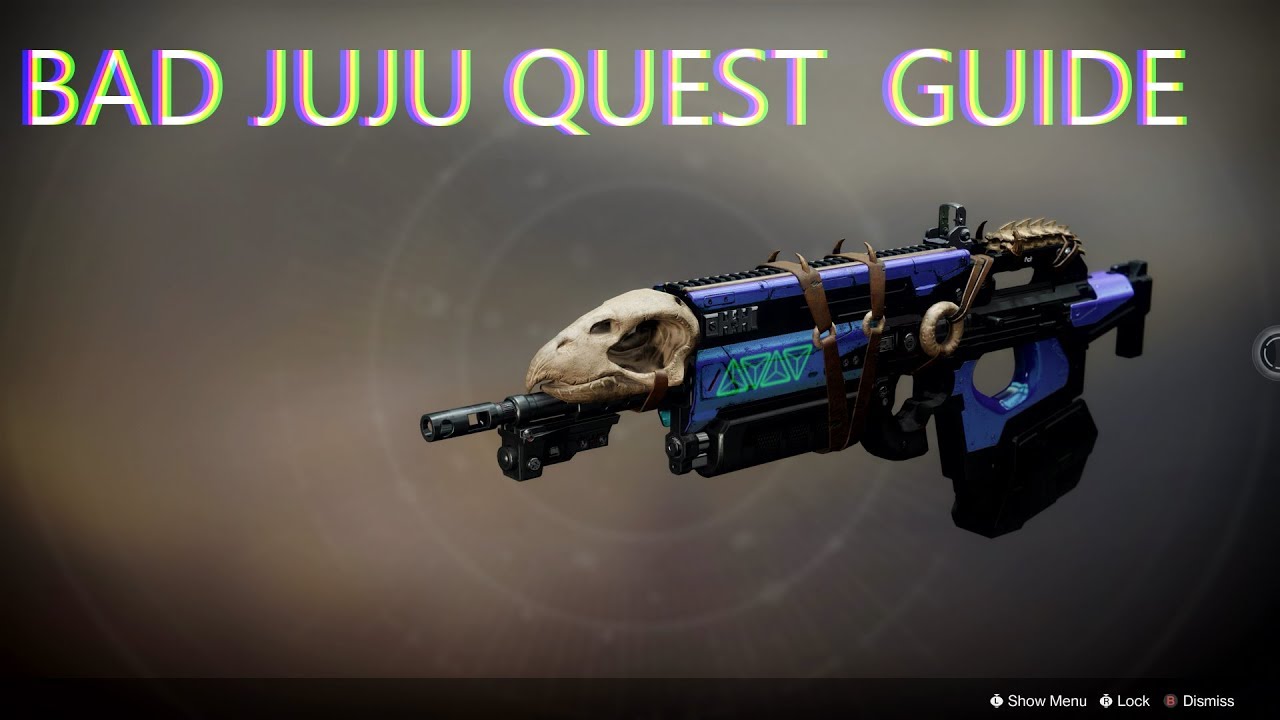 Destiny 2 Bad Juju Quest Guide YouTube