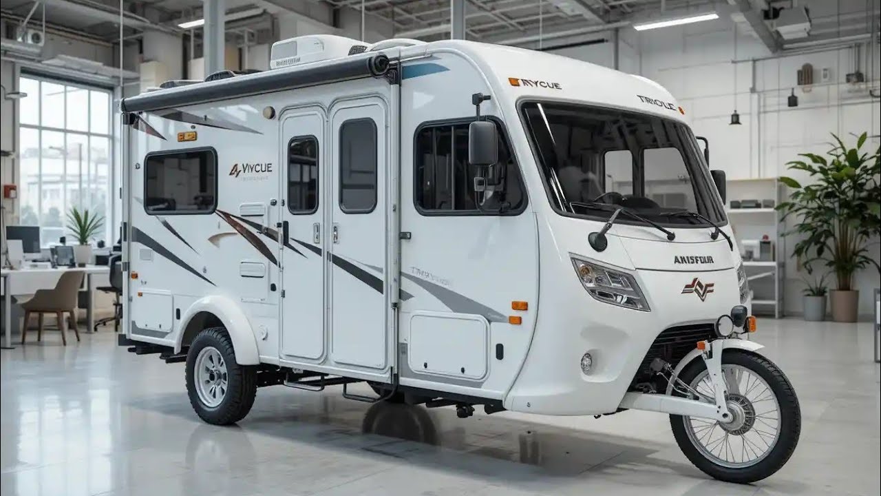 2026 Tricycle RV Camper – The World’s Smallest Motorhome? Full Review ...